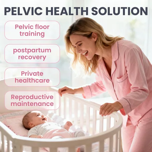 Vista 3 de Entrenador muscular del suelo pélvico para mujeres, ejercitador ajustable de Kegel para recuperación posparto, control de vejiga y levantamiento