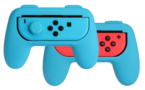 Vista 2 de Tienda Basics Grip Kit for Nintendo Switch Joy-Con Controllers - Blue