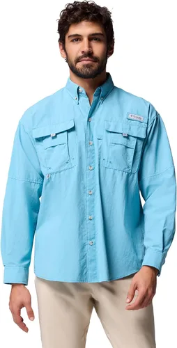 Vista 22 de Columbia Camisa de pesca PFG Bahama II de manga larga para hombre