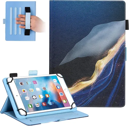Vista 39 de Dteck Funda Universal (7.9" a 8.4") - Funda Protectora con Soporte Plegable para Apple iPad mini/Samsung Galaxy Tab 8.0 8.4 /Lenovo Tab 8" /onn.