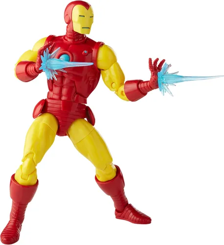 Vista 9 de Hasbro Marvel Legends Series - Figura de acción coleccionable de 6 pulgadas de Tony Stark (A.I.) para niños a partir de 4 años