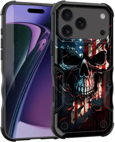 Vista 120 de Funda para iPhone Air, [doble capa] [protección contra caídas de grado militar de 10 pies] Funda resistente a prueba de golpes para iPhone Air