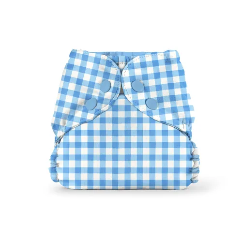 Vista 22 de Esembly Cubierta para pañales de tela, pañal de natación reutilizable, impermeable, transpirable, capa exterior ajustable sobre interior absorbente