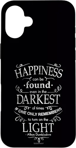 Vista 23 de Harry Potter Funda con cita de felicidad para iPhone 17