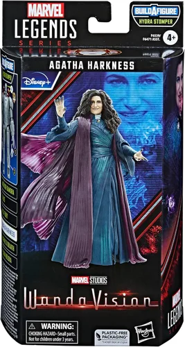 Vista 3 de Marvel Legends Series Agatha Harkness, WandaVision - Figuras de acción coleccionables de 6 pulgadas, a partir de 4 años Marvel Legends Disney+