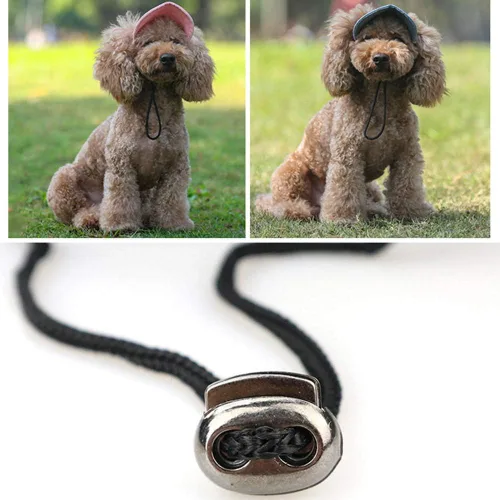 Vista 3 de Pets Outing - Gorras de béisbol para padres e hijos, visera de ocio para perros pequeños y gatos y tamaño libre, sombrero de protección solar