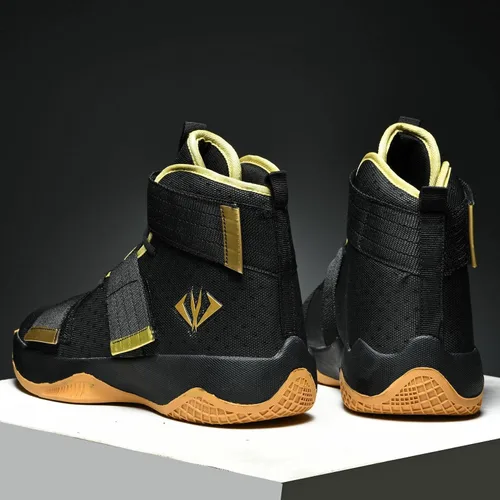 Vista 5 de MAUGELY Zapatos de baloncesto transpirables para hombres y mujeres, para estudiantes, deportes, casuales, antideslizantes, para parejas
