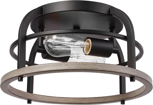 Vista 16 de Globe Electric 66000073 Lámpara de techo con brazo ajustable de montaje semiempotrado de 4 luces, latón mate, brazos giratorios, accesorios