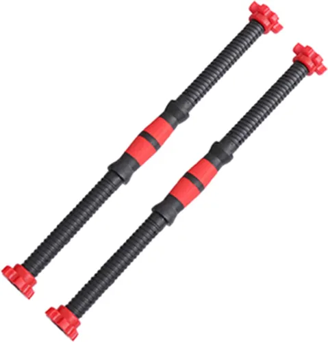 Vista 10 de Garneck Asas de mancuernas roscadas, 2 asas ajustables con 4 collares de bloqueo giratorio de 1 pulgada para entrenamiento deportivo