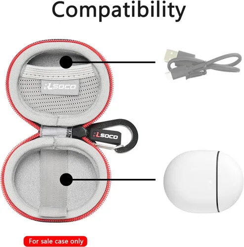 Vista 3 de Funda para Google Pixel Buds Pro 2 - Funda de transporte RLSOCO para Google Pixel Buds Pro 2/Pixel Buds 2a/Pixel Buds Serie A/Pixel Buds Pro
