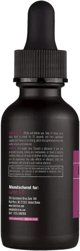 Vista 2 de Lyfetrition Huperzine - Un suplemento de 380 mg, líquido de 4 onzas, 220 porciones, fabricado en Estados Unidos, absorción rápida, ingredientes