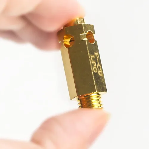 Vista 5 de Kit de conversión de gas LP de repuesto 383EEL3002D para secador LG Orificio y enchufe de latón, compatible con secadores LG y Kenmore, sustituye
