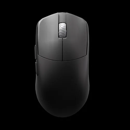 Vista 2 de Lamzu Maya X Ratón Inalámbrico para Juegos, Ultra Ligero 47g, Interruptor Óptico, Máximo 30000 DPI, Simétrico, MCU Nordic 52840, Codificador a Negro