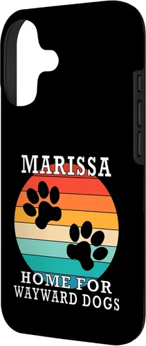 Vista 2 de Marissa Home for Wayward Dogs Family Name Case for iPhone 17