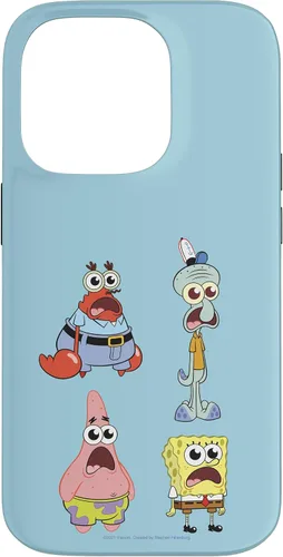 Vista 17 de Spongebob Squarepants Carcasa para iPhone 17 de Group Shot Stare