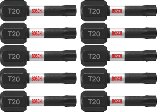 Vista 10 de BOSCH ITT15102 Paquete de 2 brocas de inserción de atornillado Torx #15 de 1 pulgada