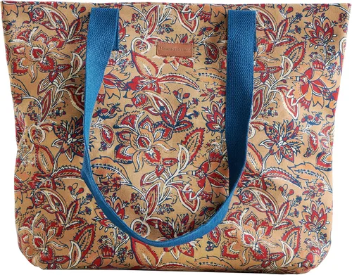 Vista 17 de Maison d' Hermine - Bolsa de lona de algodón reutilizable para mujeres, con asa para el hombro, bolsas a granel para compras y viajes
