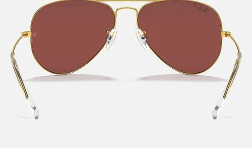 Vista 8 de Ray-Ban RB3025 - Gafas de sol de aviador polarizadas de metal para hombres y mujeres + paquete con kit de cuidado de gafas de diseñador iWear