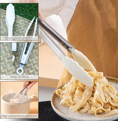 Vista 5 de Accesorios de camping, juego de utensilios de cocina, juego de utensilios de cocina portátiles para campamento al aire libre, equipo esencial