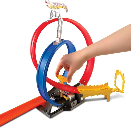 Vista 4 de Hot Wheels FKV69 Mattel Energy Track.. Die, Azul