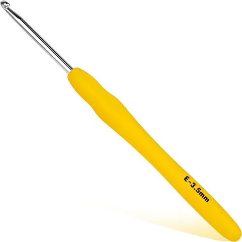 Vista 25 de SHWAKK Gancho de ganchillo pequeño, gancho ergonómico de encaje de 0.020 in, agujas de ganchillo pequeñas para manos artríticas, agujas de tejer