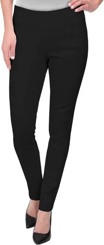 Vista 2 de Hybrid Womens Super Comfy Ultra Stretch with Full-Elastic Waist Pull On Millennium Twill Pants