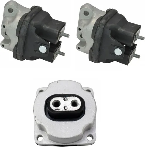 Vista 118 de TRQ Kit de montaje de motor de transmisión de motor de 5 piezas compatible con Ford Five Hundred Montego 6sp Auto AT 2005 - 2007