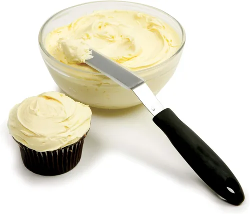 Vista 3 de Norpro Grip-EZ - Espátula para cupcakes, color negro, mediano
