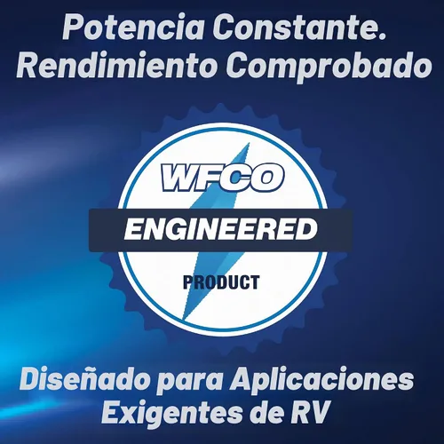Vista 6 de WFCO Convertidor/Cargador RV WF-9835-AD-CB Genuino Montaje en Cubierta Salida DC de 35 Amperios con Tecnología Patentada Auto Detect™ Carga
