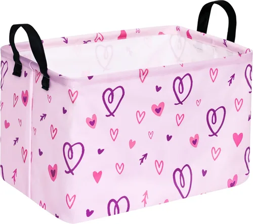 Vista 22 de Cesta Rectangular de Regalo, Cesta de Almacenamiento para Guardería, Cesto de Ropa Sucia, Caja de Almacenamiento y Contenedores para Ropa del Hogar