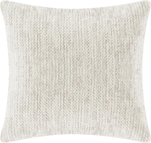 Vista 16 de Lexicon Sofá modular de 120 pulgadas, sofá modular de microfibra de gran tamaño de 4 plazas en forma de L, 6 almohadas decorativas y arreglo Beige