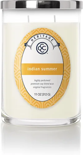 Vista 11 de Colonial Candle Apple Orchard - Vela perfumada en frasco, colección Heritage, blanco, 2 mechas, 11 onzas