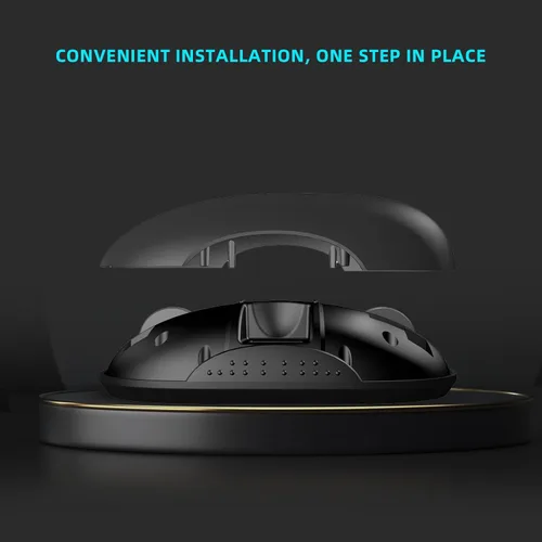 Vista 7 de ONE-UP Ratón inalámbrico, 2.4G, Bluetooth5.0/3.0, sonido y clic silencioso, receptor nano USB, para laptop, Chromebook, PC, Mac, Windows (gris)