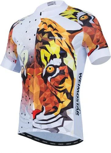 Vista 20 de Hotlion Verano Ciclismo Jersey Hombres Mountain Bike Jersey Secado rápido Bicicleta Camisa Manga Corta Ciclismo Ropa