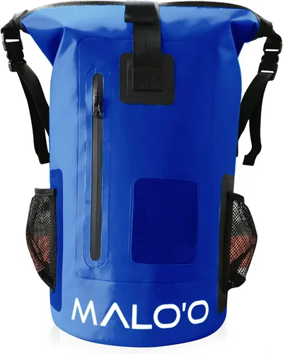 Vista 10 de Malo'o Dry Pack impermeable resistente mochila – bolsa seca enrollable (capacidad de 30 L)