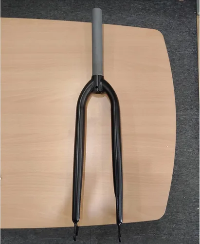 Vista 4 de 26 inch Bicycle Fork 1-1/8" Threadless Rigid Fork for MTB Road Cruiser Bike, Disc Brake (Black)