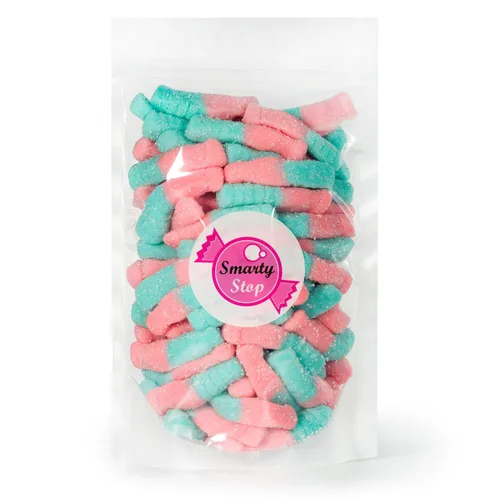 Vista 4 de Smarty Stop Sour Cola Bottle Gummy Candy (1 libra (paquete de 1), goma de mascar grande