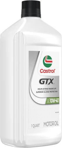 Vista 8 de Castrol Aceite de motor convencional GTX 10W-40, 1 cuarto de galón, paquete de 6
