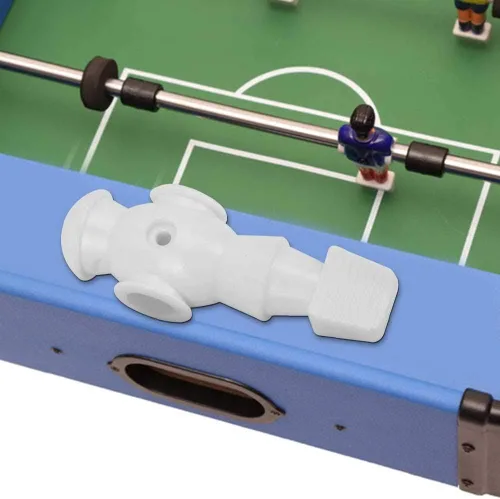 Vista 4 de Pilipane Jugador de fútbol de mesa para hombre, 2 piezas de futbolín de repuesto para juegos divertidos de mesa de dinamo, juguetes divertidos
