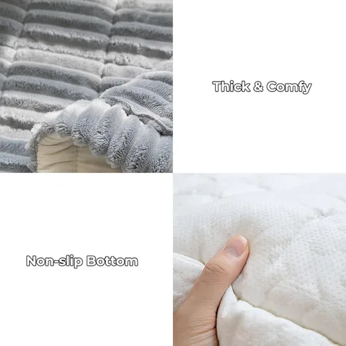 Vista 3 de Fundas de sofá para mascotas, protector lavable para perros, fundas de sofá de franela para perros, aptas para mascotas, tapete para sofá cama