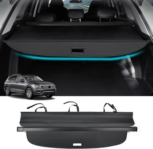 Vista 74 de Powerty - Cubierta de carga para Toyota RAV4 2013-2018, accesorios de cuero