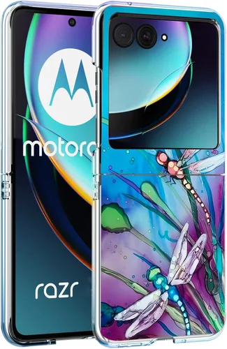 Vista 7 de Razr Plus 2023 - Funda rígida protectora a prueba de golpes para Motorola Razr+ 2023 y Razr Plus 2023