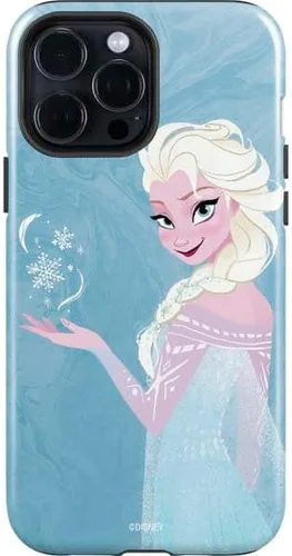 Vista 5 de Skinit Impact - Funda compatible con iPhone 15 Pro Max, diseño oficial de Disney Frozen II Elsa