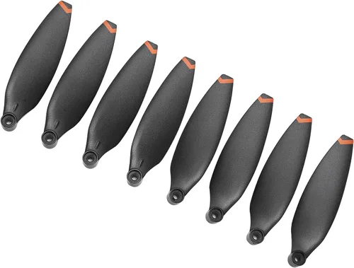 Vista 9 de Dilwe Juego de hélice de mini dron, 8 hélices de dron de bajo ruido, prueba de equilibrio dinámico, accesorios de repuesto de cuchillas de hélice