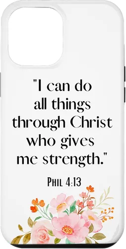 Vista 26 de I Can Do All Things Through Christ Jesus Philippians 4:13 Case for iPhone 17