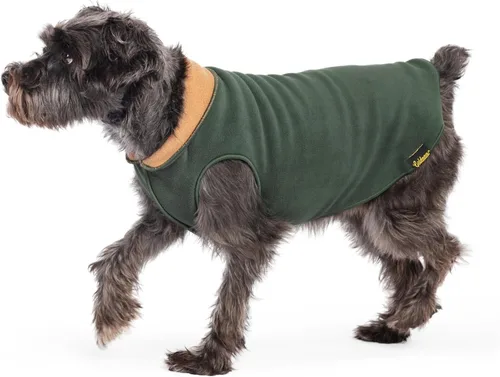 Vista 15 de Goldpaw Duluth - Chaleco de Suéter de Doble Forro Polar para Perros Pequeños, forro polar suave y elástico, chaqueta cálida para mascotas para otoño
