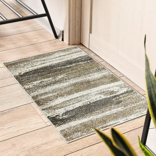 Vista 21 de LUXE WEAVERS Alfombra Alfombra de Área Moderna Resistente a las Manchas, Marrón/Tamaño 2x3