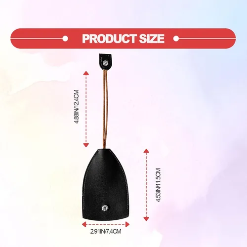Vista 2 de Reative - Funda extraíble para llaves de automóvil, elegante y creativa, protector de llave de automóvil, funda protectora de cuero extraíble