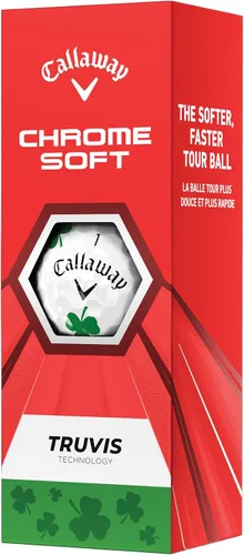 Vista 2 de Pelotas de golf suaves cromadas Callaway 2020 Trébol Truvis