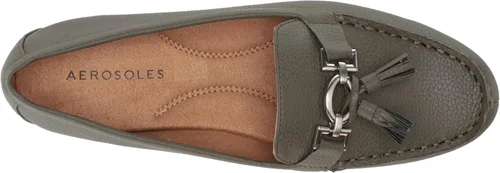 Vista 5 de Aerosoles Deanna - Mocasines estilo conducción para mujer, Metálico
